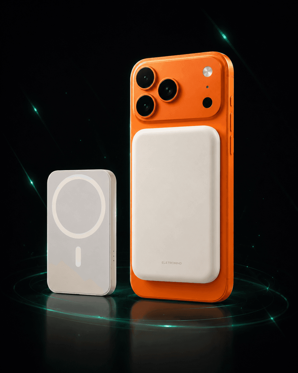 Power Bank Magnético 5000mAh MagSafe